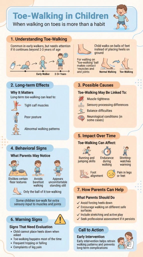 Toe walking Toe walking in children