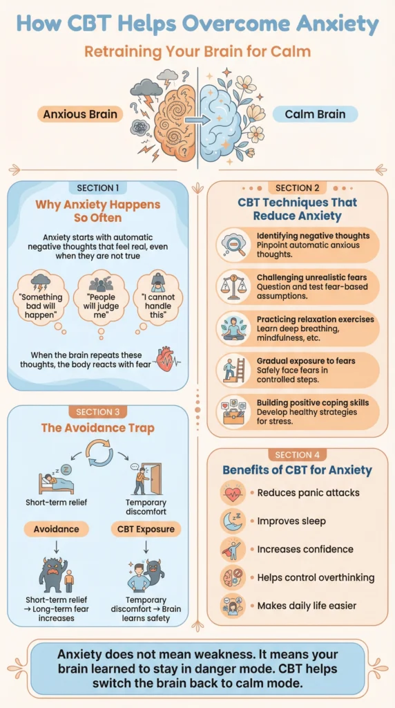 How CBT Can Help You Overcome Anxiety
