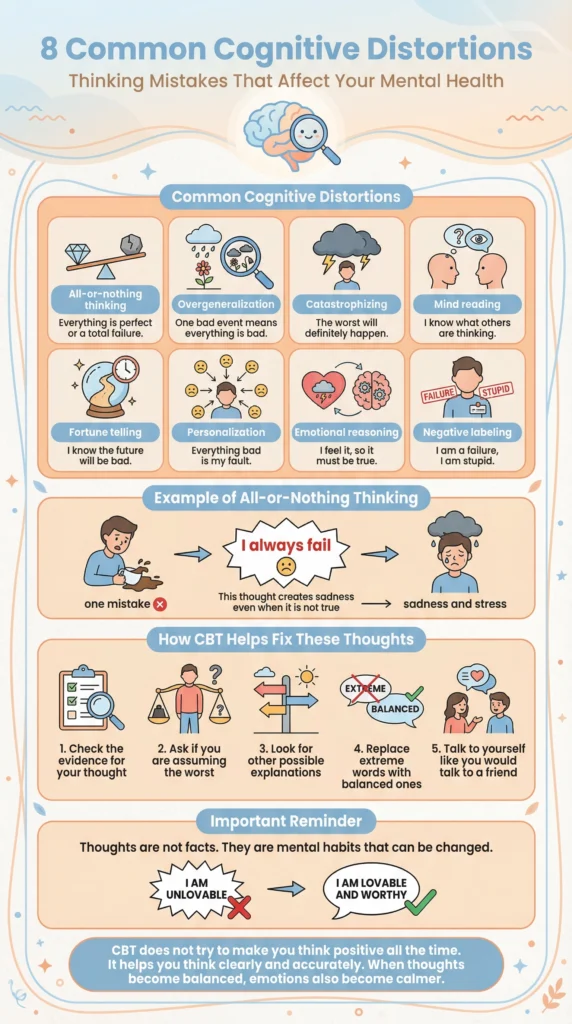8 Common Cognitive Distortions 